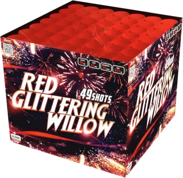 Red Glittering Wilow