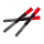 Magnesiumfackel, Rot